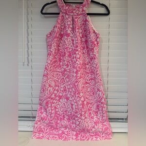 Vince Camuto Pink and White Dress